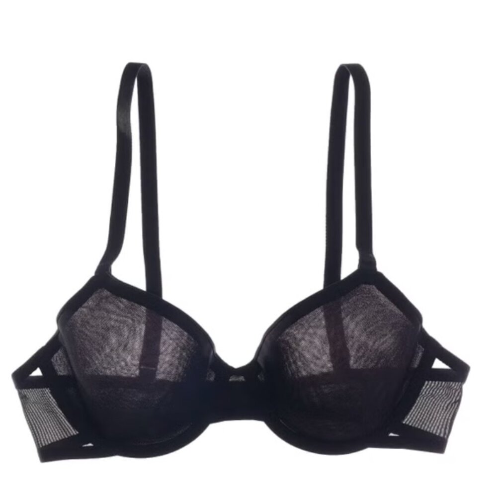NWOT: CUUP Demi bra in black (size 34F)